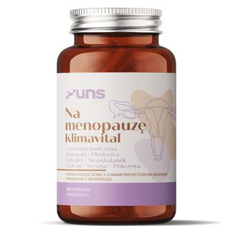 UNS Na Menopauzę Klimavital, 60 kapsułek - zdjęcie produktu