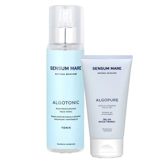 Zestaw Sensum Mare Algopure, bogaty tonik do twarzy, 200 ml + delikatny żel do mycia twarzy, 150 ml - zdjęcie produktu