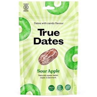 Big Nature True Dates Sour Apple, daktyle, 100 g - zdjęcie produktu