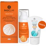 BasicLab Protecticus, tonująca emulsja ochronna, prewencja i antyoksydacja, SPF 50+, 50 ml + łagodzący balsam do ciała po opalaniu, 30 ml gratis - miniaturka zdjęcia produktu