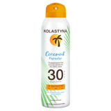 Kolastyna Coconut Paradise, transparentna sucha mgiełka do opalania SPF 30, 150 ml - miniaturka zdjęcia produktu