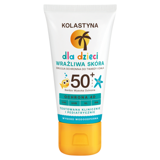 Kolastyna Dla Dzieci, emulsja ochronna, skóra wrażliwa, SPF 50+, 50 ml - zdjęcie produktu