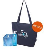 Zestaw La Roche-Posay Lipikar, delikatny żel myjący do twarzy i ciała, skóra wrażliwa, 400 ml + zapas, 400 ml + torba gratis - miniaturka zdjęcia produktu