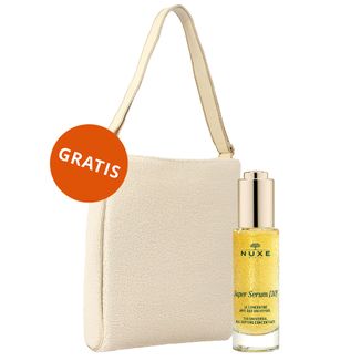 Nuxe Super Serum, uniwersalny koncentrat przeciwstarzeniowy do każdego typu skóry, 30 ml + kremowa torba gratis - zdjęcie produktu