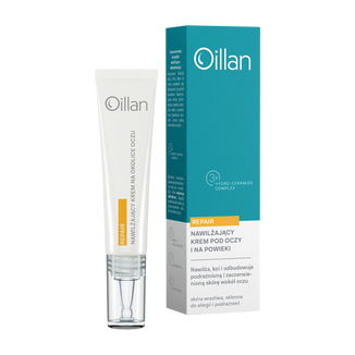 Oillan Repair, nawilżający krem pod oczy i na powieki, 15 ml - zdjęcie produktu