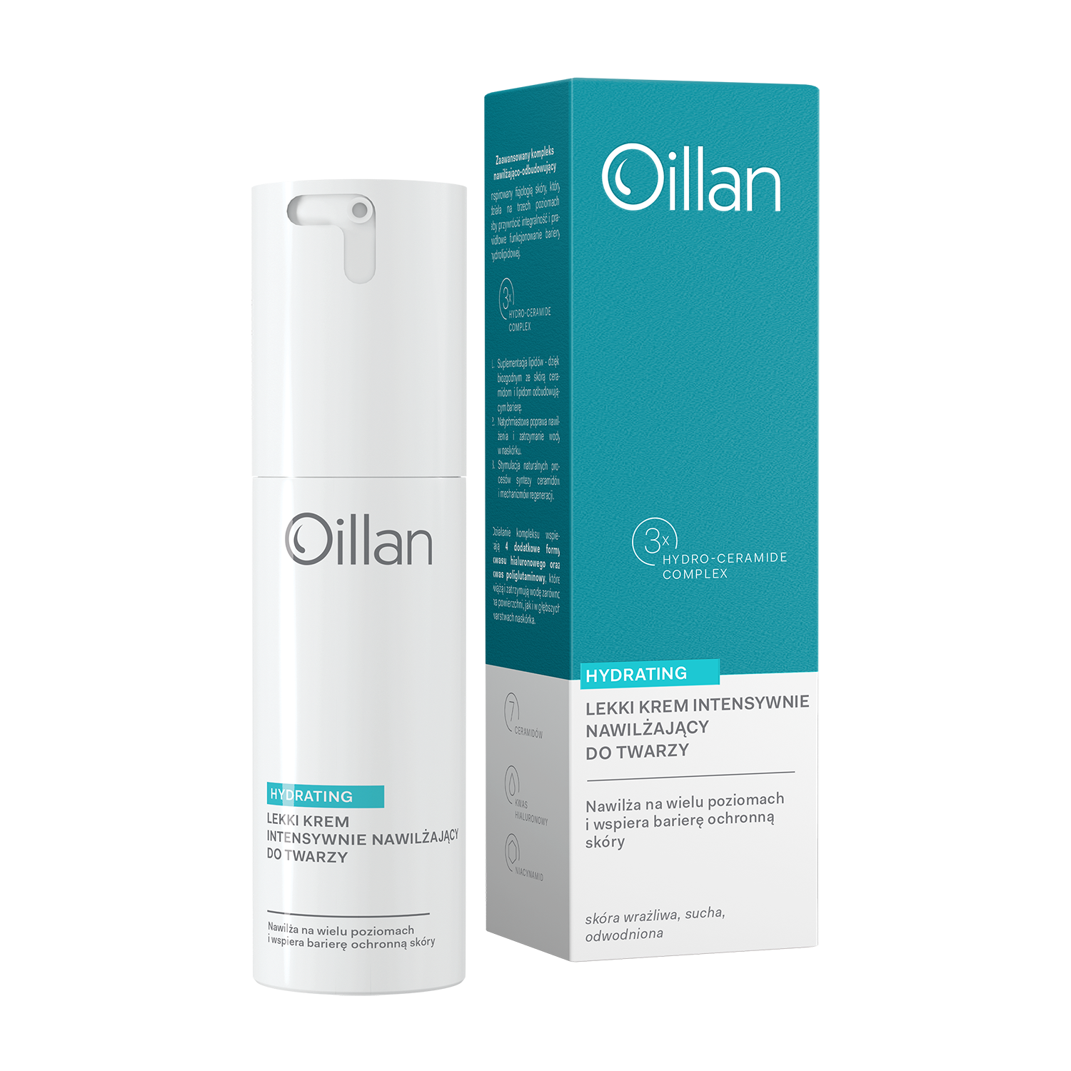 Oillan Oillan Hydrating, leicht Creme intensiv feuchtigkeitsspendend für das Gesicht, 50 ml — Inhaltsstoffe und Bewertung