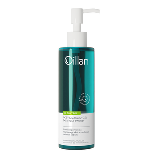Oillan Oil Control, oczyszczający żel do mycia twarzy, 200 ml - zdjęcie produktu