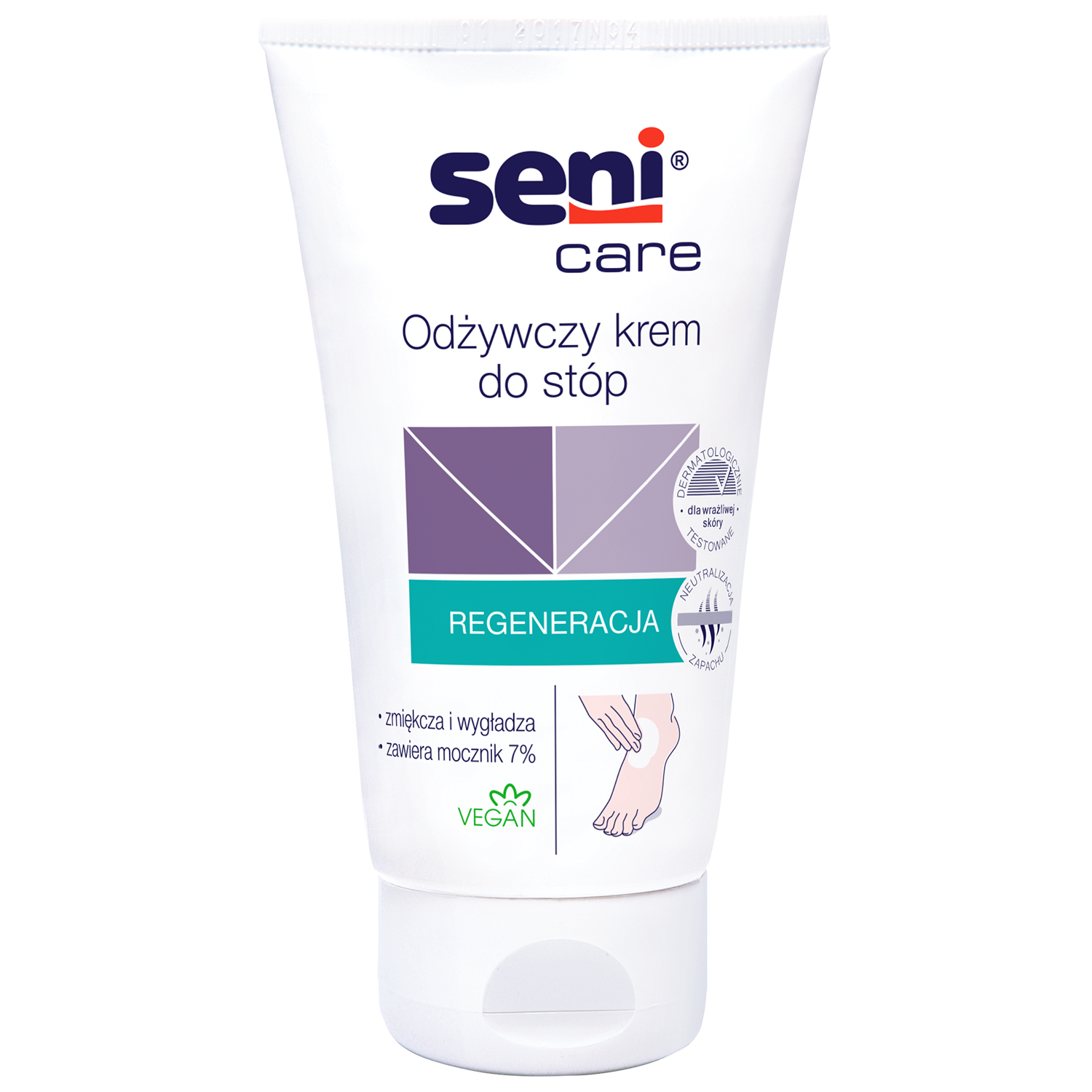 Seni Seni Care Regeneration, pflegend Fußcreme, Harnstoff 7%, 100 ml — Inhaltsstoffe und Bewertung