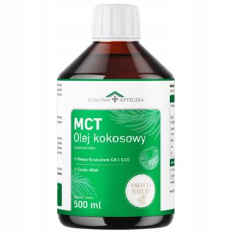 Domowa Apteczka MCT Olej Kokosowy, 500 ml - zdjęcie produktu