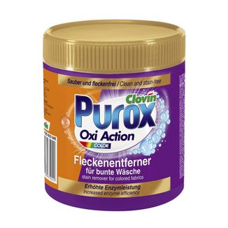 Purox, tlenowy odplamiacz do tkanin kolorowych, 750 g - zdjęcie produktu