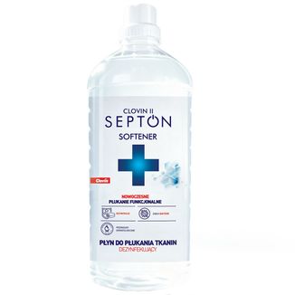 Clovin II Septon Softener, płyn do płukania, 1,8 l USZKODZONE OPAKOWANIE - zdjęcie produktu