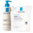 Zestaw La Roche-Posay Lipikar Syndet AP+, krem myjący do ciała uzupełniający poziom lipidów, od urodzenia, 400 ml + zapas, 400 ml - miniaturka  zdjęcia produktu