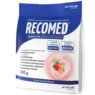 Activlab Pharma RecoMed, preparat odżywczy, smak truskawkowy, 390 g - zdjęcie produktu