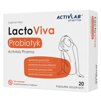 ActivLab Pharma LactoViva Probiotyk, 20 kapsułek - zdjęcie produktu