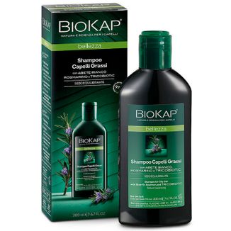 Biokap Bellezza, szampon do włosów tłustych, 200 ml Biokap Bellezza, szampon do włosów tłustych, 200 ml - zdjęcie produktu