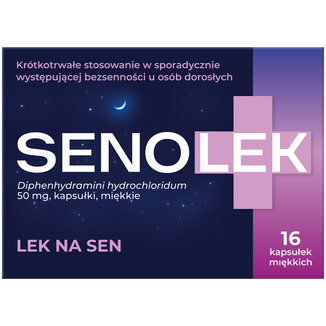 Senolek 50 mg, 16 kapsułek - zdjęcie produktu