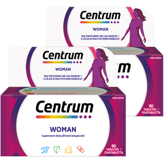 Zestaw Centrum Woman, 2 x 90 tabletek Zestaw Centrum Woman, 2 x 90 tabletek - zdjęcie produktu