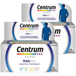 Zestaw Centrum Man 50+, 2 x 90 tabletek - zdjęcie produktu