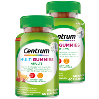 Zestaw Centrum MultiGummies Adults, żelki, 2 x 60 sztuk - zdjęcie produktu