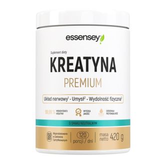 Essensey Kreatyna Premium, smak neutralny, 420 g - zdjęcie produktu