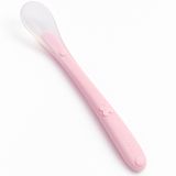 Bocioland, łyżeczka silikonowa, różowa, 1 sztuka Bocioland, łyżeczka silikonowa, różowa, 1 sztuka - miniaturka zdjęcia produktu