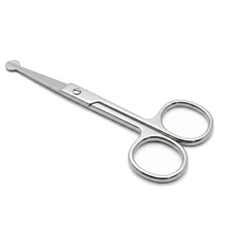 Bocioland, nożyczki niemowlęce ze stali nierdzewnej, 1 sztuka Bocioland, nożyczki niemowlęce ze stali nierdzewnej, 1 sztuka - zdjęcie produktu