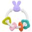 Bocioland, sensoryczny gryzak silikonowy, króliczek, od 3 miesiąca, 1 sztuka - 1 Bocioland, sensoryczny gryzak silikonowy, króliczek, od 3 miesiąca, 1 sztuka - miniaturka zdjęcia produktu