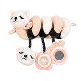 Bocioland, spiralna zawieszka sensoryczna, kotek, od urodzenia, 1 sztuka - miniaturka zdjęcia produktu