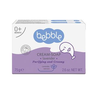 Bebble, mydło lawendowe dla niemowląt, od urodzenia, 75 g - zdjęcie produktu