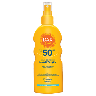 DAX Sun, nawilżający spray ochronny, SPF 50, 200 ml - zdjęcie produktu