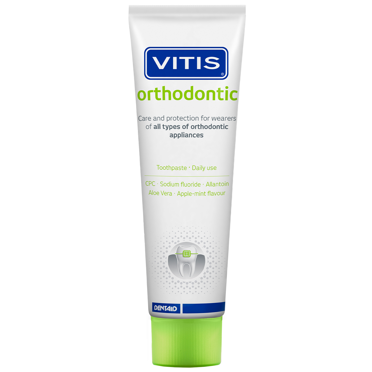 Vitis Vitis Orthodontic, Zahnpasta, 100 ml — Inhaltsstoffe und Bewertung