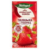 Herbapol Herbaciany Ogród Truskawka z poziomką, herbatka owocowa, 20 torebek - miniaturka zdjęcia produktu