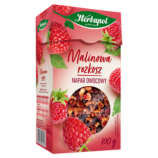 Herbapol Malinowa rozkosz, napar owocowy, 100 g - zdjęcie produktu