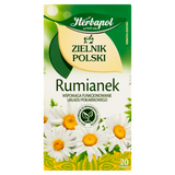 Herbapol Zielnik Polski Rumianek, herbatka ziołowa, 1,5 g x 20 torebek - miniaturka zdjęcia produktu