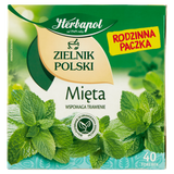 Herbapol Zielnik Polski Mięta, herbatka ziołowa, 2 g x 40 torebek - miniaturka zdjęcia produktu