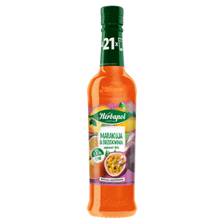 Herbapol Marakuja & Brzoskwinia, syrop, 420 ml - zdjęcie produktu