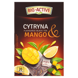 Herbapol Big-Active Cytryna & Mango, herbatka czarna, 20 torebek - miniaturka zdjęcia produktu