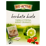 Herbapol Big-Active Herbata Biała z tajską cytryną, 20 torebek - miniaturka zdjęcia produktu