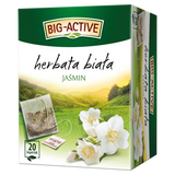 Herbapol Big-Active Herbata Biała z jaśminem, 20 torebek - miniaturka zdjęcia produktu