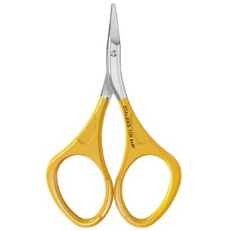 Staleks, nożyczki do paznokci dla niemowląt, Beauty&Care 11, type 8, żółte, od urodzenia, 1 sztuka - zdjęcie produktu