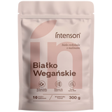 Intenson Wegańskie białko, smak białej czekolady i malin, 300 g - miniaturka zdjęcia produktu
