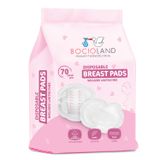 Bocioland, wkładki laktacyjne, ultra cienkie, super chłonne, 70 sztuk - miniaturka zdjęcia produktu