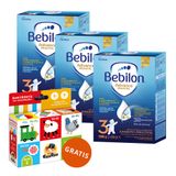 Zestaw Bebilon Advance Pronutra 3 Junior, odżywcza formuła na bazie mleka, po 1 roku, 3 x 1000 g + CzuCzu Kontrasty na sznureczku, książeczka dla dzieci, 6-9 miesięcy gratis - miniaturka zdjęcia produktu