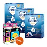 Zestaw Bebilon Advance Pronutra 4 Junior, odżywcza formuła na bazie mleka, po 2 roku, 3 x 1000 g + CzuCzu Odkrywam koło, układanka dla dzieci, od 12 miesiąca, 16 elementów gratis - miniaturka zdjęcia produktu
