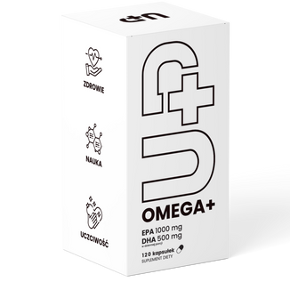 Up Omega+, 120 kapsułek Up Omega+, 120 kapsułek - zdjęcie produktu