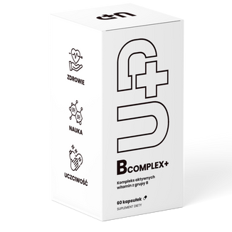 Up B Complex+, 60 kapsułek Up B Complex+, 60 kapsułek - zdjęcie produktu