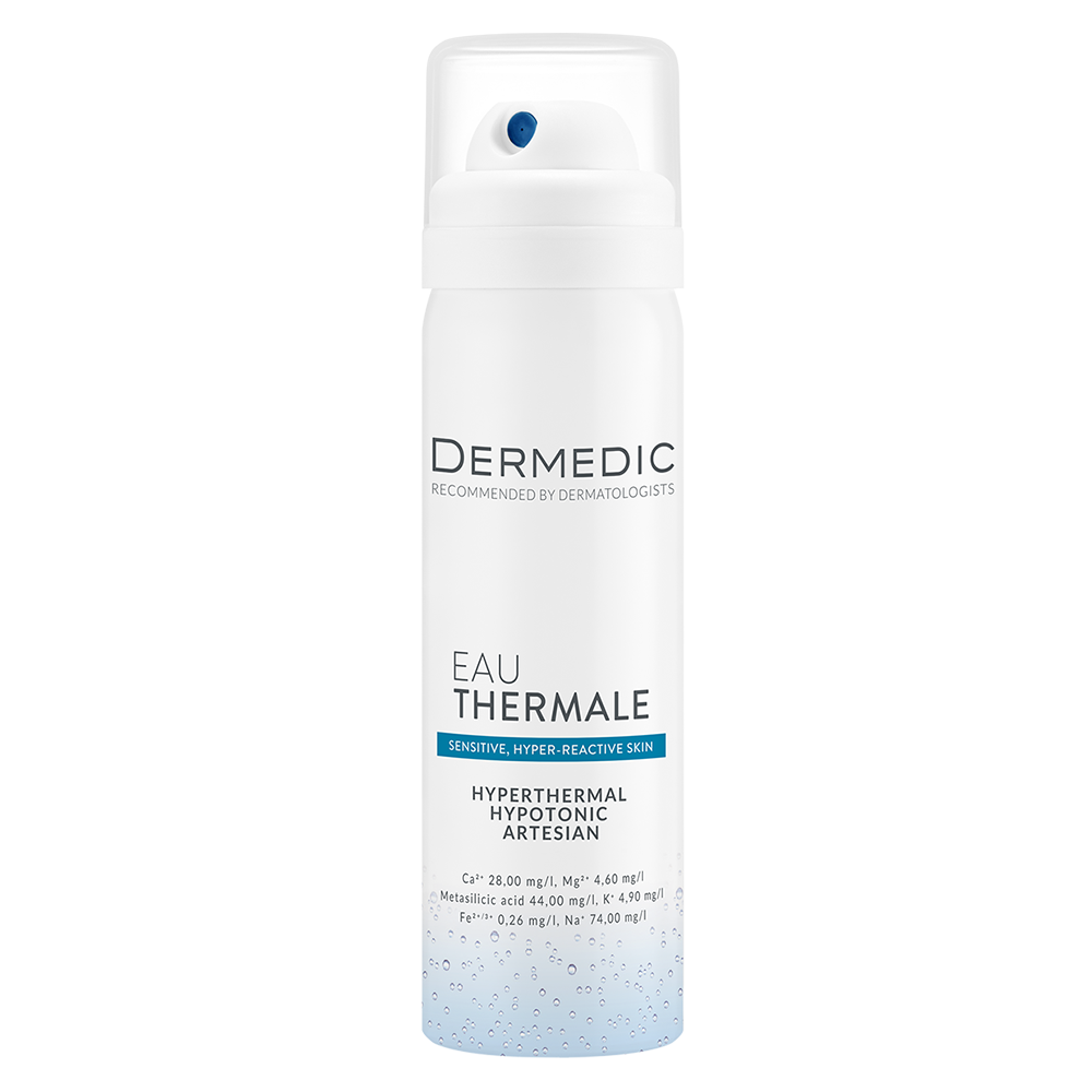Набор Dermedic Sunbrella: матирующий солнцезащитный крем SPF 50+ 40 мл и термальная вода 50 мл — фото 4