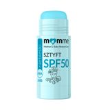 Momme, sztyft mineralny, SPF 50, niebieski, 10 g - miniaturka zdjęcia produktu