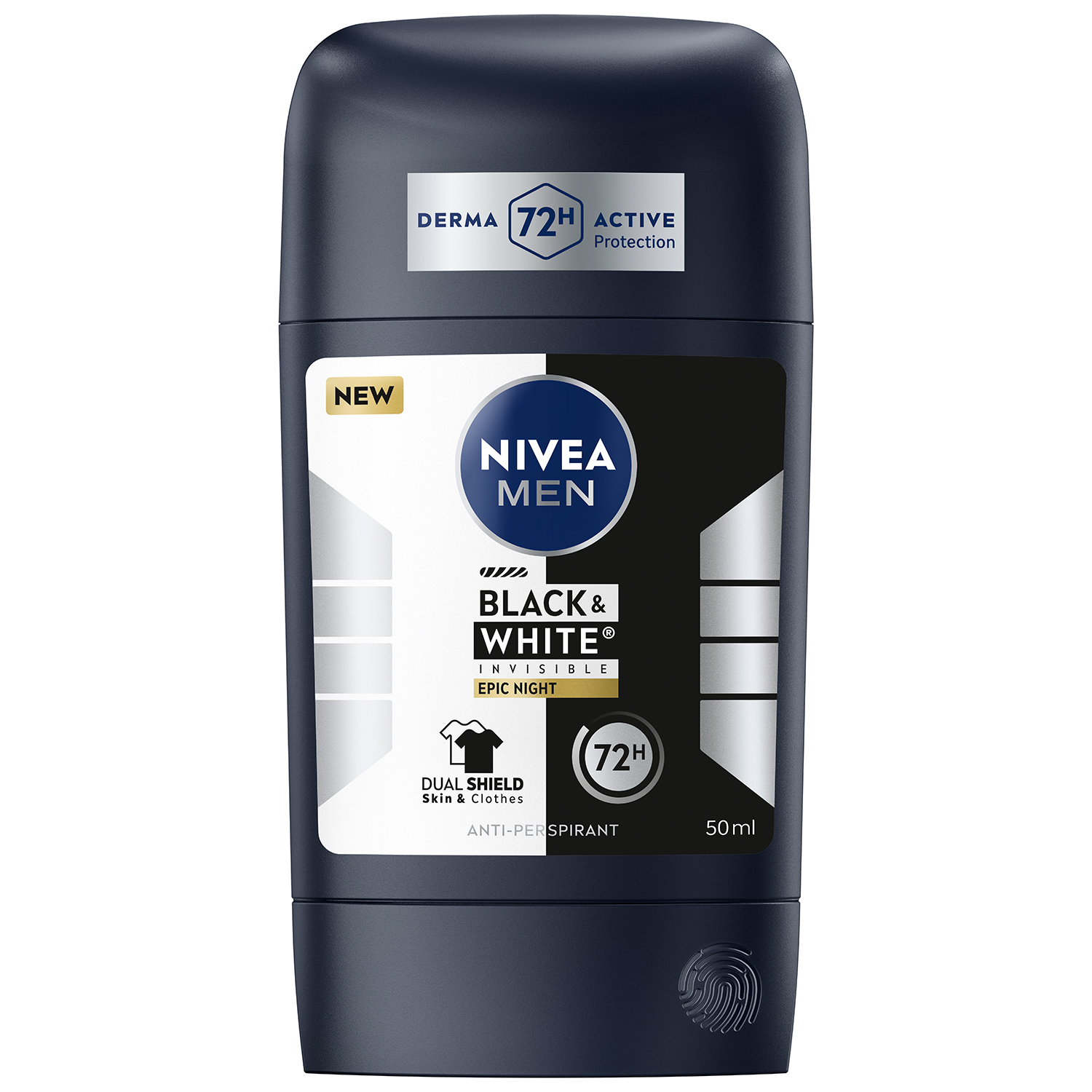 Nivea Nivea Men Black & White Epic Night, Antitranspirant als Stift, 50 ml — Inhaltsstoffe und Bewertung