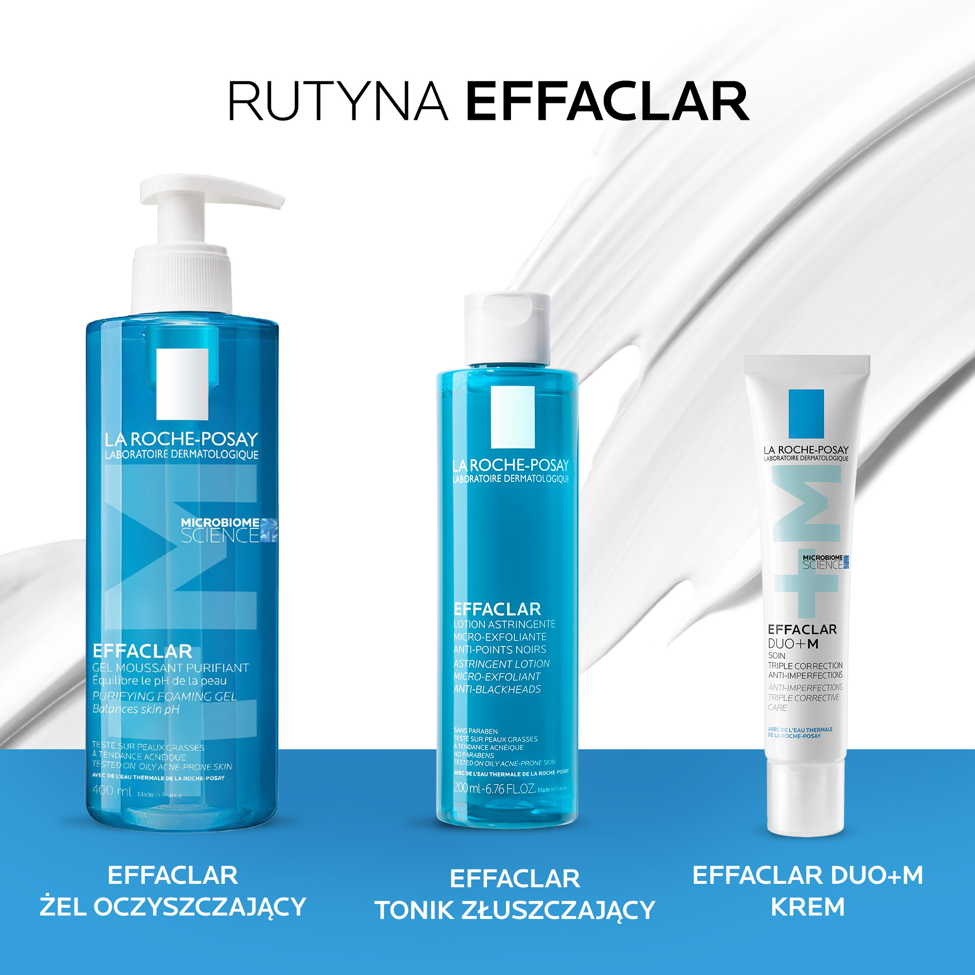 Набор La Roche-Posay Effaclar: крем Duo+M для кожи, склонной к акне, 40 мл и очищающий гель 50 мл — фото 6